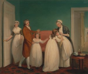 Nacimiento del heredero de William Redmore Bigg